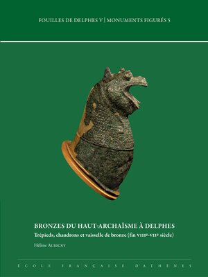 cover image of Bronzes du haut-archaisme a Delphes